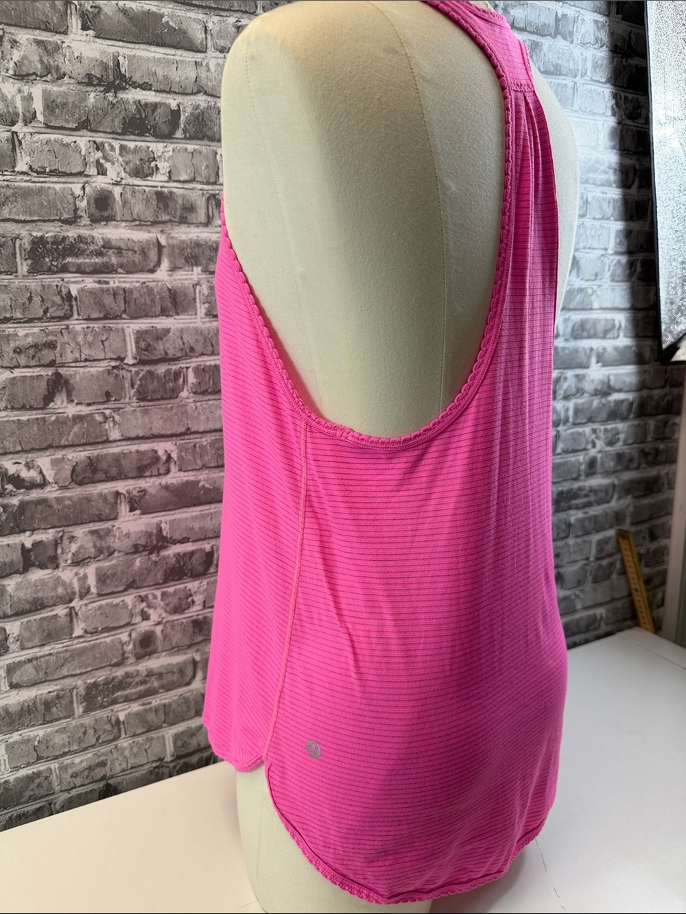 Women’s Lululemon Pink Racerback Tank Top - Performance Layer